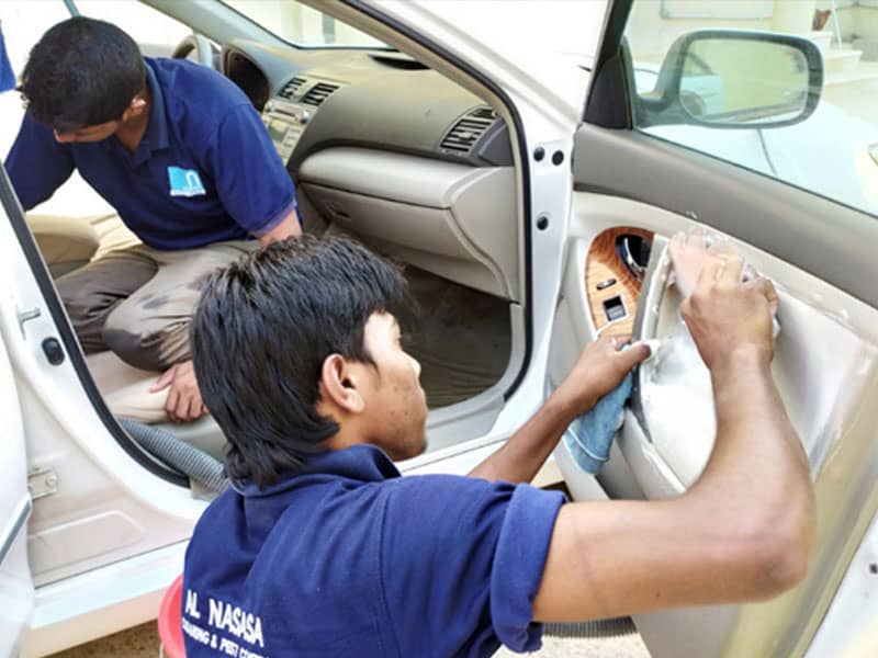 Car deep cleaning